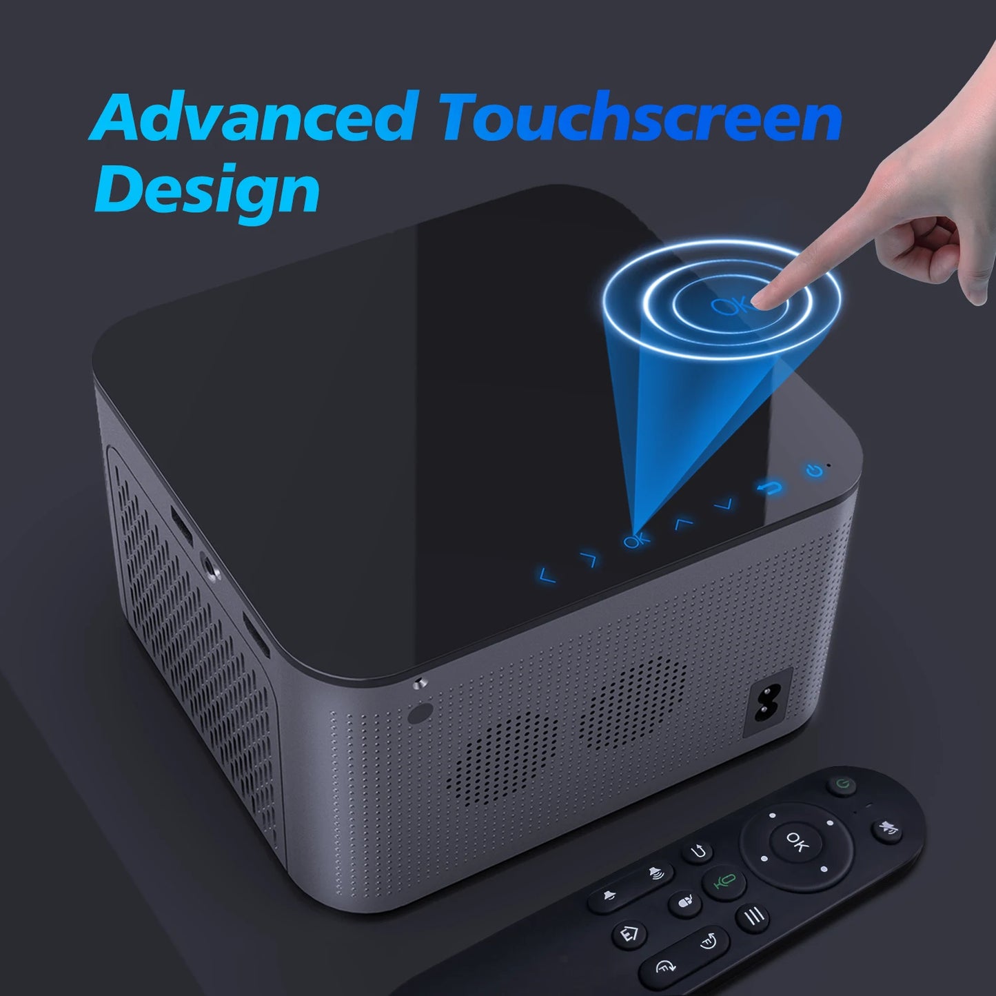 Android 11 4K Smart Projector 1920*1080P Full HD