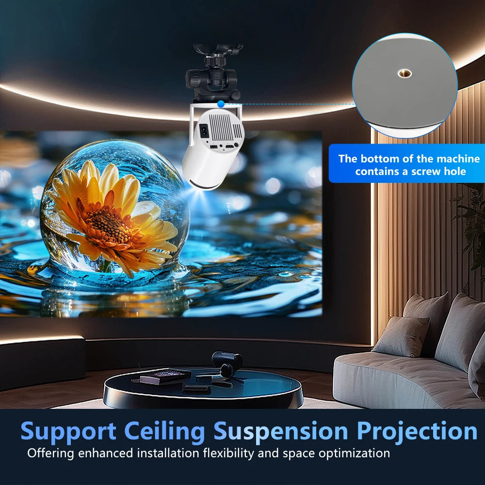 4k magcubic projector,outdoor/indoor